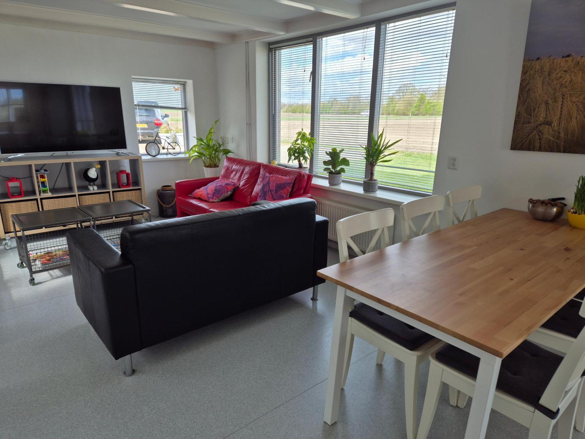 Vrijstaande Ruime Familiewoning Landelijk Gelegen Villa Lewedorp Exteriör bild