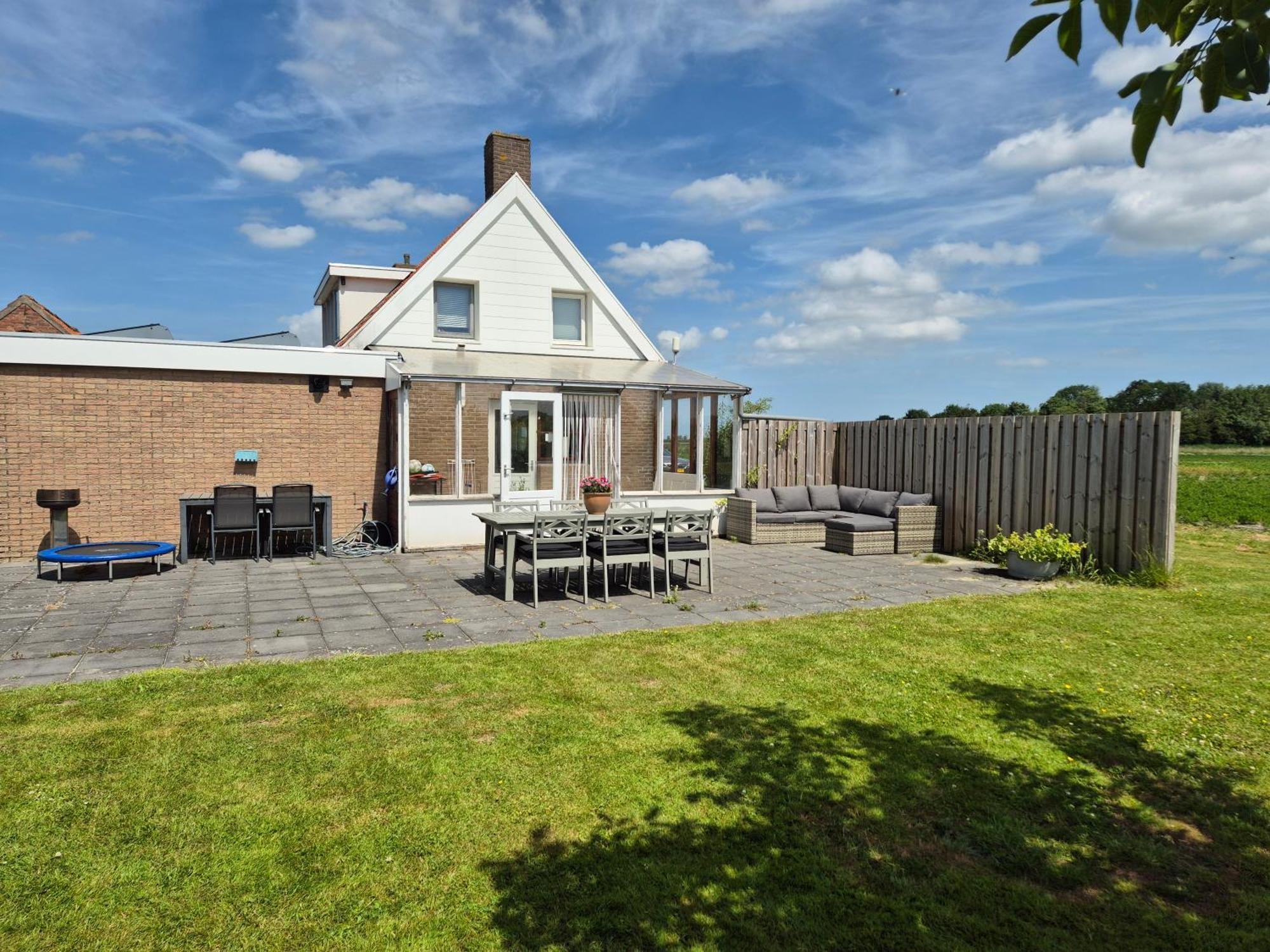 Vrijstaande Ruime Familiewoning Landelijk Gelegen Villa Lewedorp Exteriör bild
